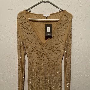 Fashion nova mini nude mesh